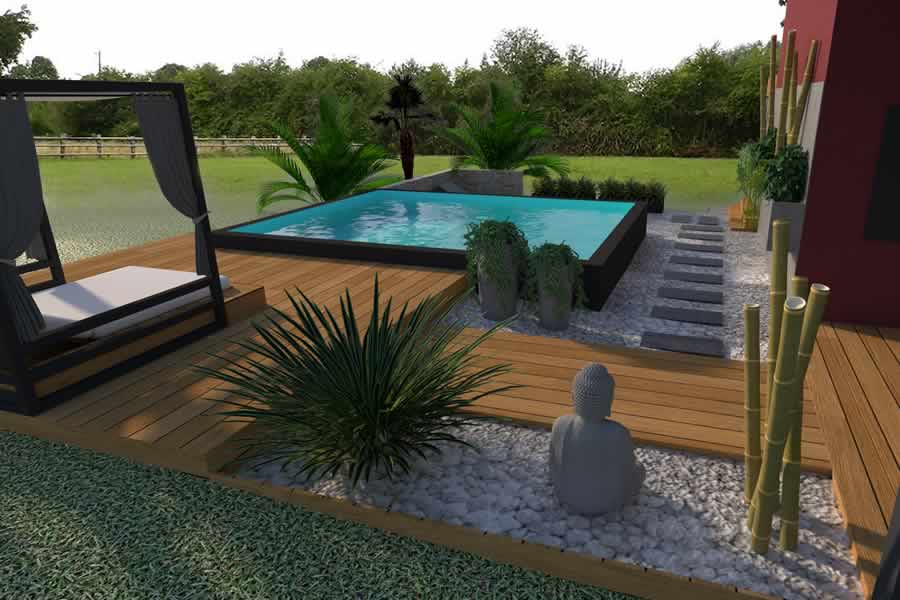 Piscine Zen